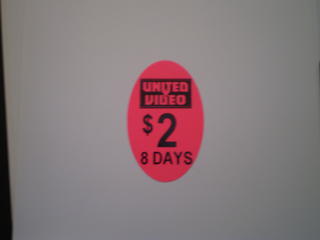 40x25 Oval Pricing Label - Day Glow Pink